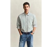 GANT Herren Hemd mit Dobby-Streifen (XL) WILD Grün