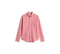 Langarmhemd GANT "Hemd REGULAR COTTON LINEN SHIRT 1er Pack", Herren, Gr. M, N-Gr, pink (rosa), Obermaterial: 55% Leinen LI. 45% Baumwolle CO., Hemden (81193958-M) rosa