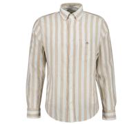 Gant Herren Hemd Regular Fit, beige, Gr. XL