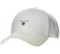 GANT Herren HIGH Cotton Twill Cap Baumwollcap, White, Einheitsgröße