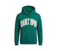 Gant Hoodie Herren Regular Fit Baumwolle grün, M