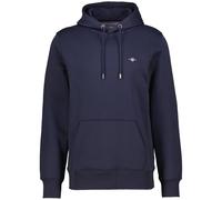 Gant Herren REG Shield Hoodie Logo Kapuzenpullover, Evening Blue, S