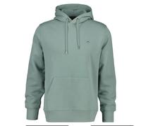 GANT Herren Hoodie - REGULAR SHIELD HOODIE, Kapuzen-Sweatshirt, Baumwoll-Mix 3XL Grün