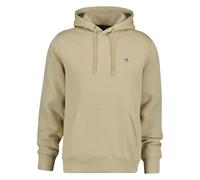 GANT Shield Regular Fit Kapuzen Sweatshirt beige, Einfarbig