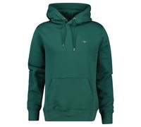 GANT Herren Hoodie - REGULAR SHIELD HOODIE, Kapuzen-Sweatshirt, Baumwoll-Mix Grün (Deep Forest) / 2XL XXL Grün