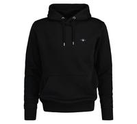 GANT Herren Hoodie - REGULAR SHIELD HOODIE, Kapuzen-Sweatshirt, Baumwoll-Mix XL Schwarz
