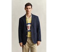GANT Cotton Indigo Club Blazer Dark Blue Raw Blau 48