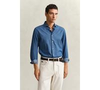 GANT - Indigo Twill-Hemd semi light blue - Gr. - L