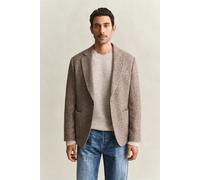 Gant Wool/Silk Jersey Blazer Clay Beige Beige 50