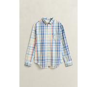GANT Hemd REGULAR POPLIN MULTICHECK SHIRT – kariert, 100% Baumwolle – Herren L misty mint