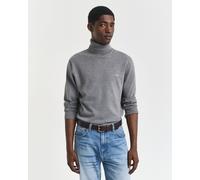 GANT Herren Klassischer Rollkragenpullover aus Baumwolle (XL) DARK Grau MELANGE