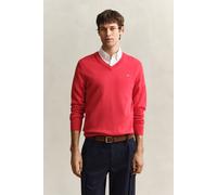 GANT Regular Fit Pullover Rose Red, Einfarbig