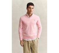 GANT - Klassischer V-Neck Pullover aus Baumwolle pink blush melange - Gr. - XXL