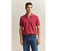 GANT Herren Kontrast Piqué Poloshirt (S) MUTED Rot