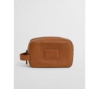 GANT Herren Kulturtasche aus Leder (ONE SIZE) COGNAC