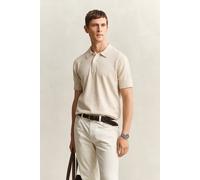 GANT Herren Kurzarm-Polopullover aus Baumwollmix-Flammgarn (XXXL) SEED MELANGE
