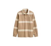 Gant Herren Langarmshirt aus Baumwolle, beige, Gr. L