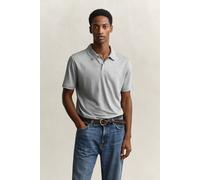 GANT Herren Leinen Poloshirt (XXXL) CERAMIC Grau