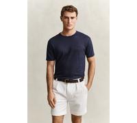 GANT Herren Leinen T-Shirt (4XL) EVENING Blau
