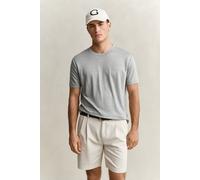 GANT Herren Leinen T-Shirt (L) CERAMIC Grau