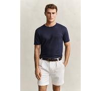 GANT Herren Leinen T-Shirt (XXXL) EVENING Blau