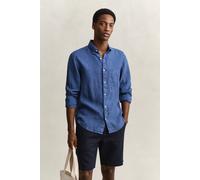 GANT Herren Leinenhemd (XXL) VINTAGE Blau