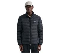 GANT Regular Fit Steppjacke schwarz, Einfarbig