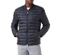 GANT Herren Light Padded Bomber Jacket Jacke, Black, XL