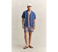 GANT Herren Madras Badeshorts mit Karomuster (M) ROSE Rot