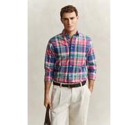 GANT Herren Madras Karohemd (4XL) ROSE Rot
