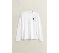 GANT Herren Medium Archive Shield T-Shirt (XS) Weiß