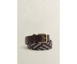 GANT Herren Mehrfarbiger Flechtgürtel (85/34) CLASSIC Blau