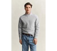 GANT Herren Meliertes Rundhals-Sweatshirt (M) Grau MELANGE
