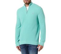 GANT Herren Micro Textured Cotton Half Zip Pullover
