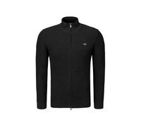 GANT Micro Textured Cotton Zip Cardigan