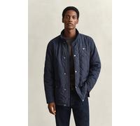 GANT Herren Mittellange Windcheater Steppjacke (L) EVENING Blau