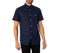 Regular Fit Popeline Kurzarmhemd XXL Herren
