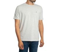 GANT Herren Normales Schild-T-Shirt, Cloud Grey Melange, S
