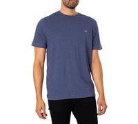 GANT Herren Normales Schild-T-Shirt, Dusty Navy