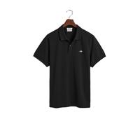 Gant Shield Polo T-Shirt schwarz rein - XL