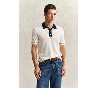 GANT Herren Polopullover aus Baumwoll-Modal-Mix (XXXL) CREAM