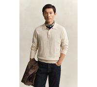 GANT Herren Polopullover aus Baumwollmix-Flammgarn (XL) SEED MELANGE
