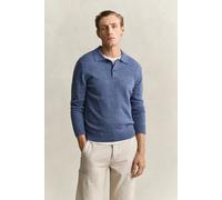 GANT Herren Polopullover aus Wollmix mit Noppenstruktur (XXXL) Blau HORIZON