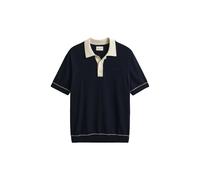 Gant Herren Poloshirt aus Baumwolle, marine, Gr. M