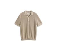 Gant Herren Poloshirt aus Baumwolle, sand, Gr. L