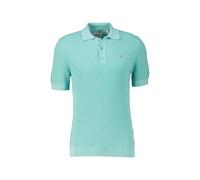 Gant Herren Poloshirt aus Baumwolle, türkis, Gr. S