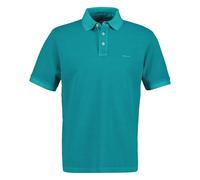 GANT Herren Poloshirt, ausgewaschen - SUNFADED POLO, Washer, Kurzarm, Knopfleiste Blau (Aqua Blue) / M M Blau
