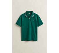 GANT Herren Poloshirt mit Kragenstreifen (XL) DEEP FOREST Grün