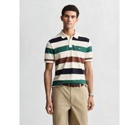 GANT Herren Poloshirt mit Streifen (XXL) CREAM