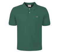 GANT Herren Poloshirt Reg Shield SS Pique Dunkelgruen S